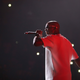 DMX performs on stage during the Live Nation presents Bad Boy Family Reunion Tour on September 1, 2016.